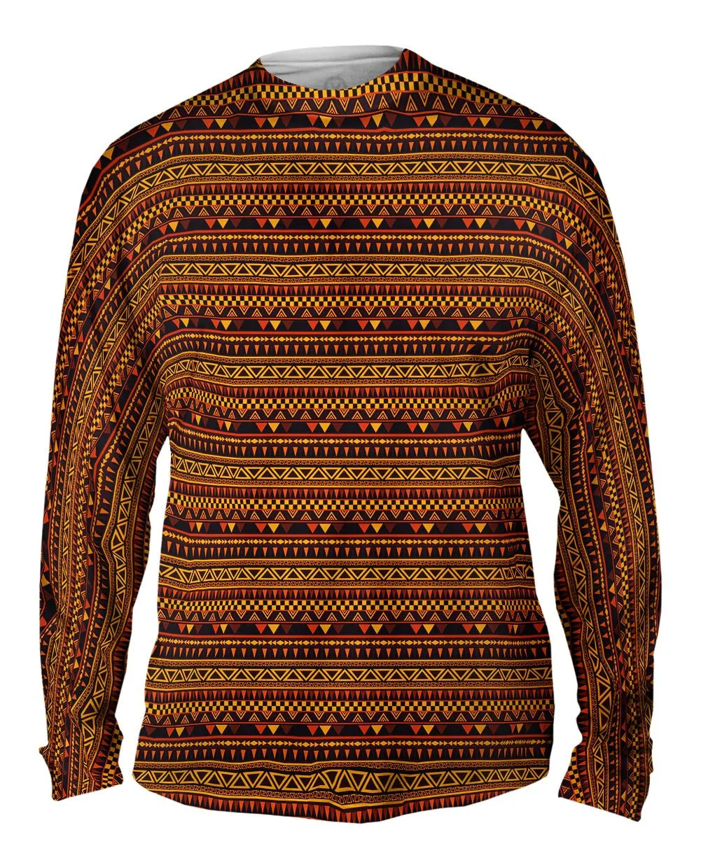 Tribal Yellow Aztec Warrior