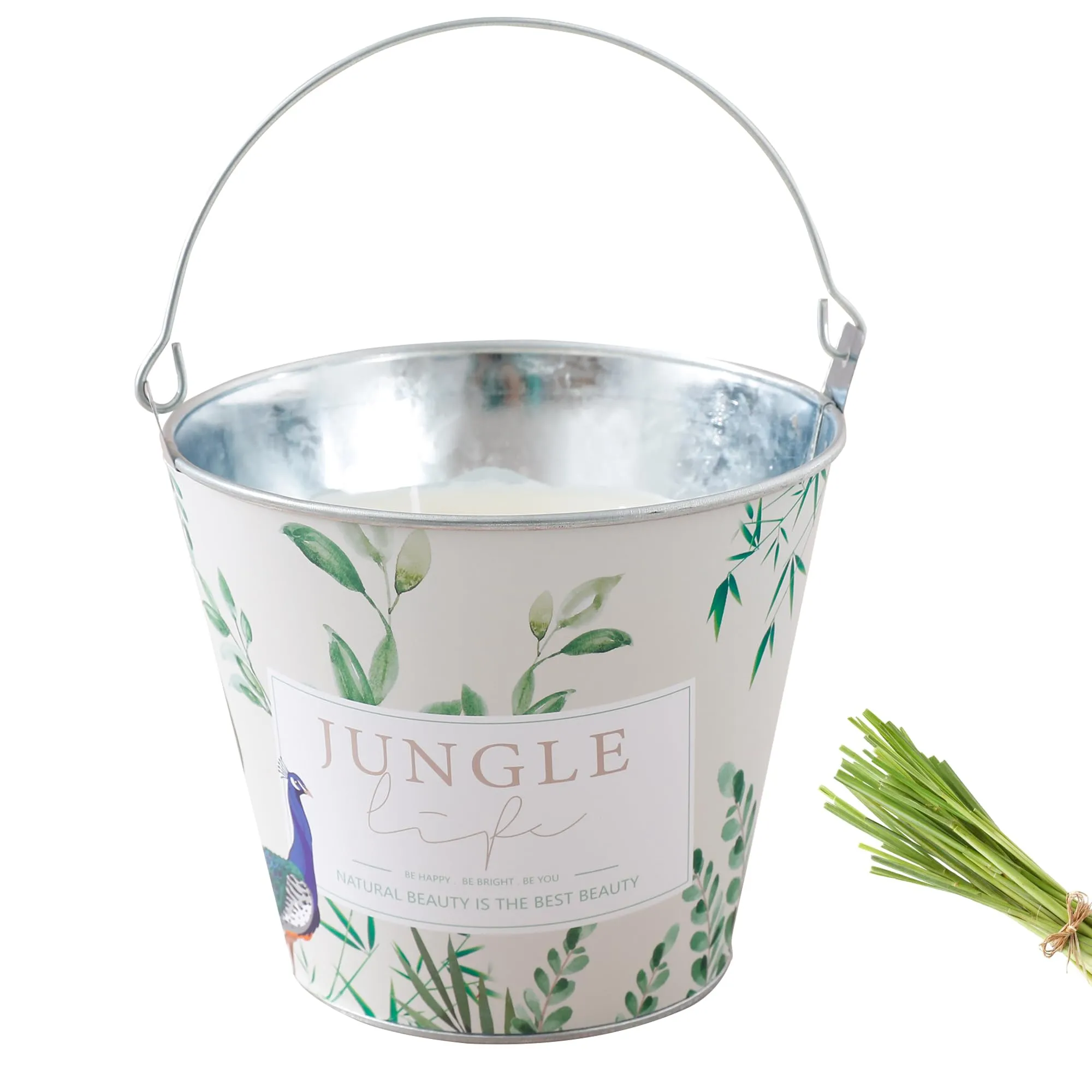 UMAI Scented Candles (70Hrs Burn Time) Lemon Grass Scented Candles for Gift | Scented Candles for Home Decor | Scented Candles for Bedroom Bathroom | Home Decor Items | Aroma Candle