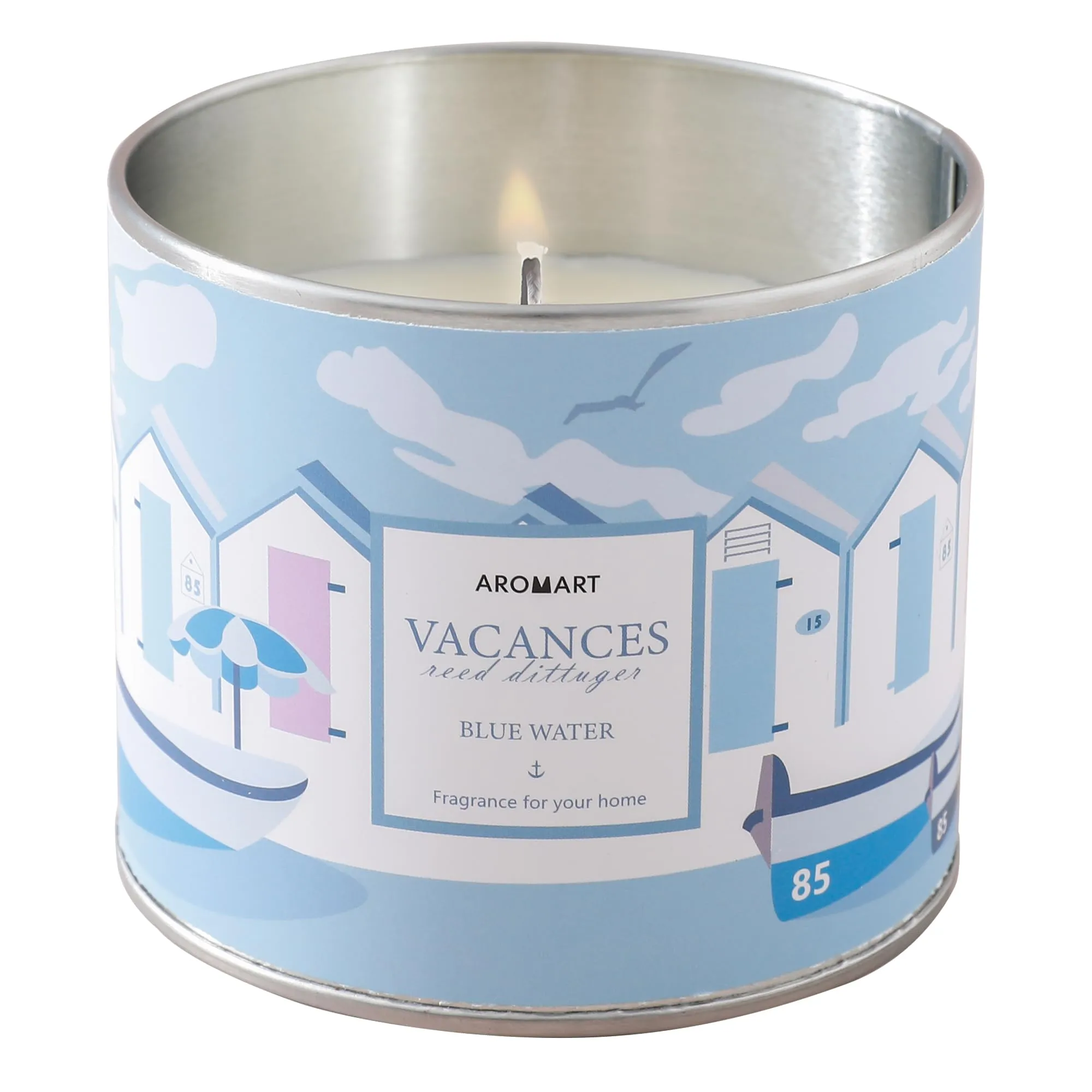 UMAI Scented Candles(34Hrs Burn Time) Blue Water Scented Candles for Gift | Scented Candles for Home Decor | Scented Candles for Bedroom Bathroom | Home Decor Items | Aroma Candle