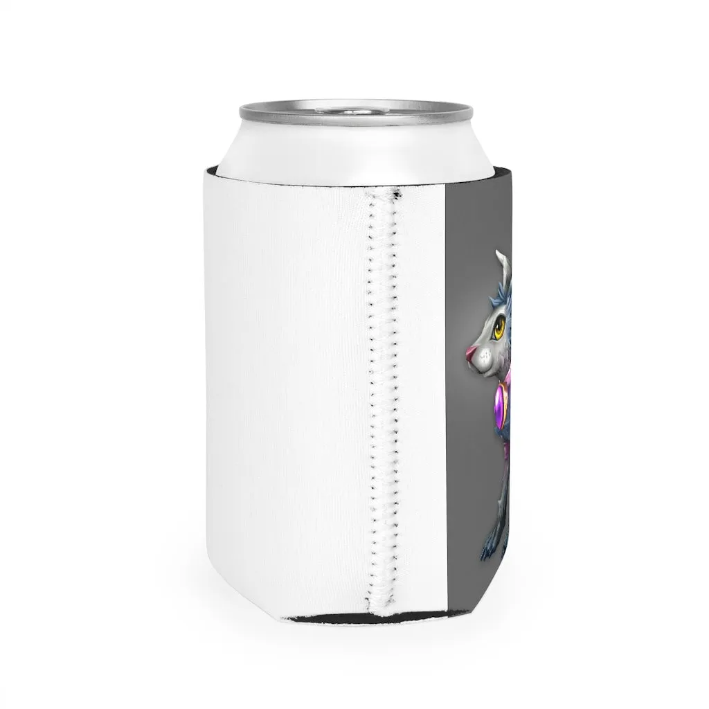 White Amara Can Cooler Sleeve