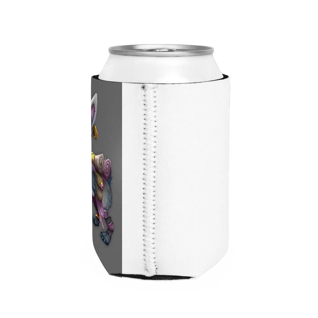White Amara Can Cooler Sleeve