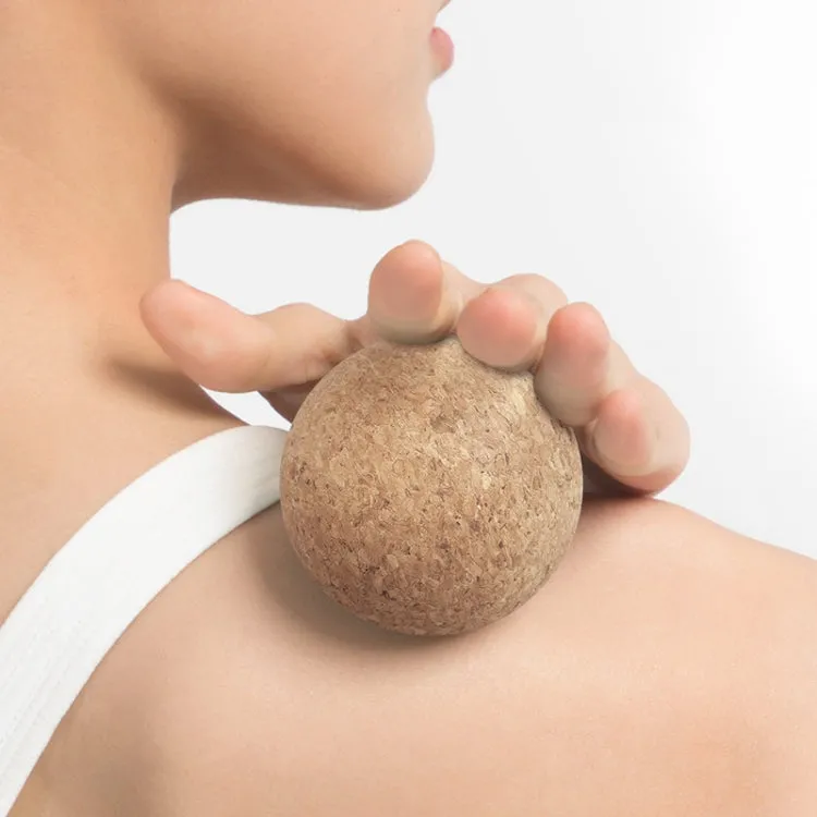 YG049 High-Density Cork Yoga Massage Ball Fitness Fascia Balls, Specification: Diameter 120mm