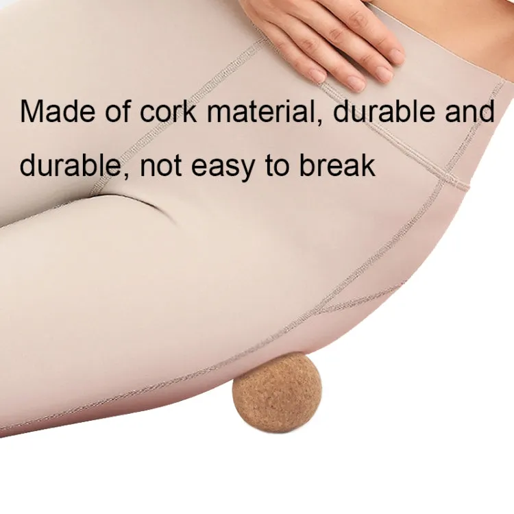 YG049 High-Density Cork Yoga Massage Ball Fitness Fascia Balls, Specification: Diameter 120mm