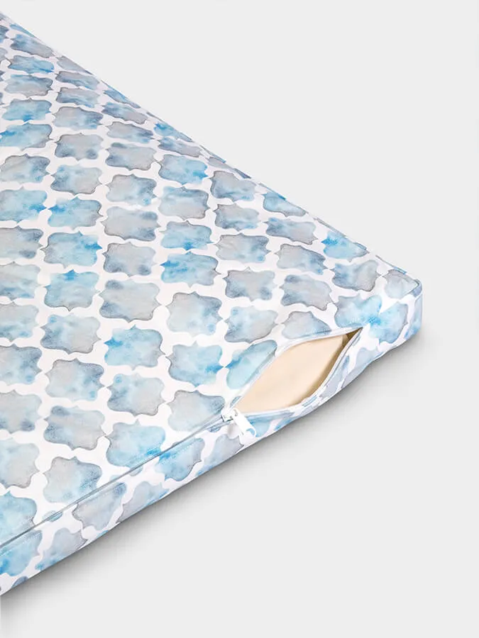 Yoga Studio European Organic Zabuton Meditation Cushion - Abstract Collection