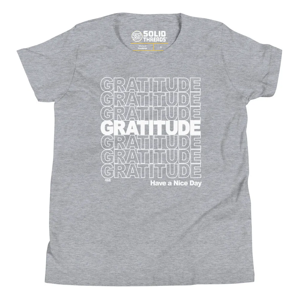 Youth Gratitude Extra Soft T-Shirt